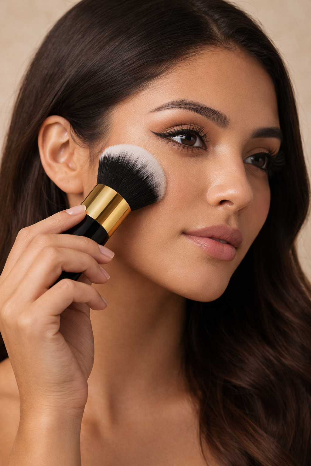 Chubby Face Makeup Brush